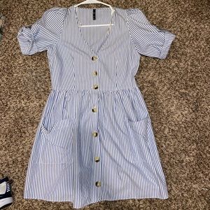 CUTE SMALL BUTTON UP DRESS